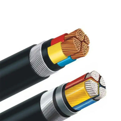 Standard  IEC60502 Pvc Insulated Sheathed Cable VV22 4 Core 400mm Cable